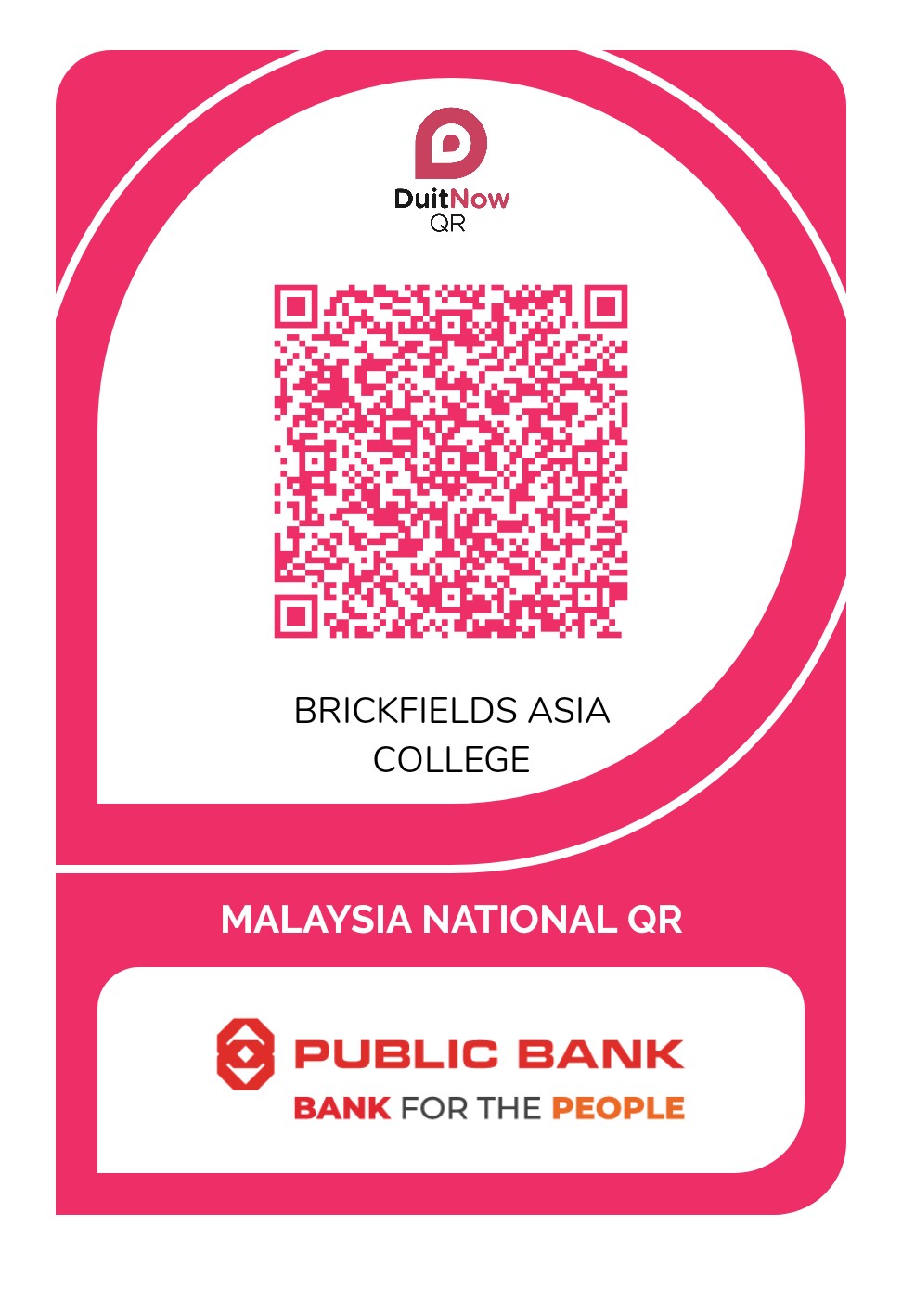 Alumni Quiz Nite payment QR code